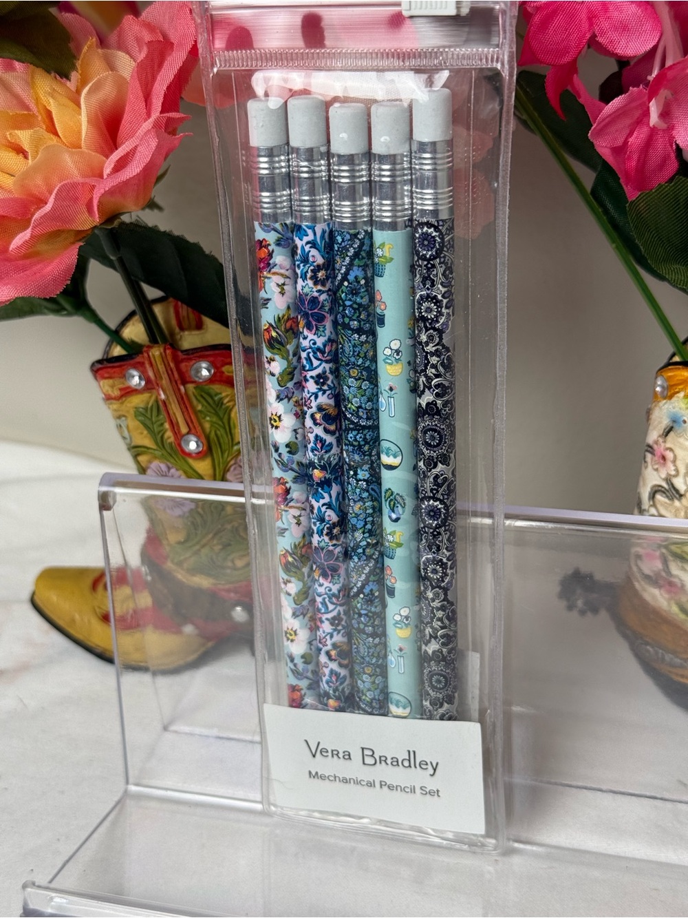 NWT Vera Bradley Summer 23 Medley Mechanical Pencil Set